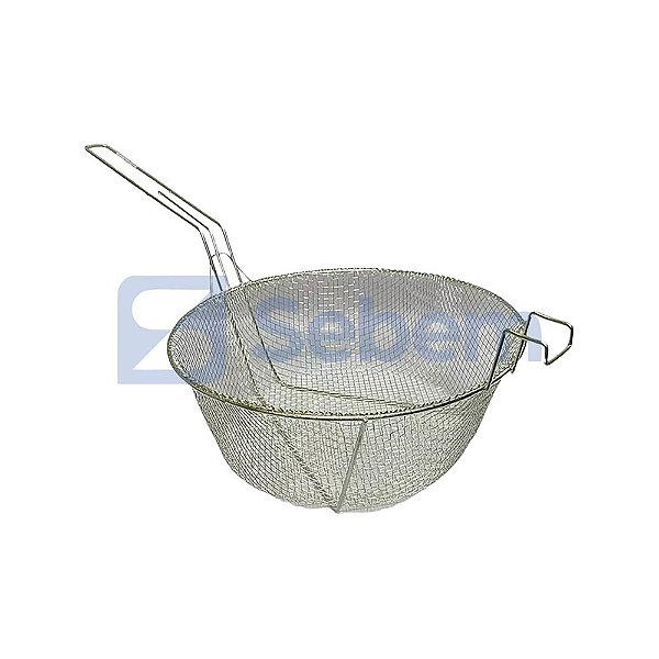 Cesto Peneira Tela para Tacho Fritador Fritadeira 3 litros Sebem 24cm