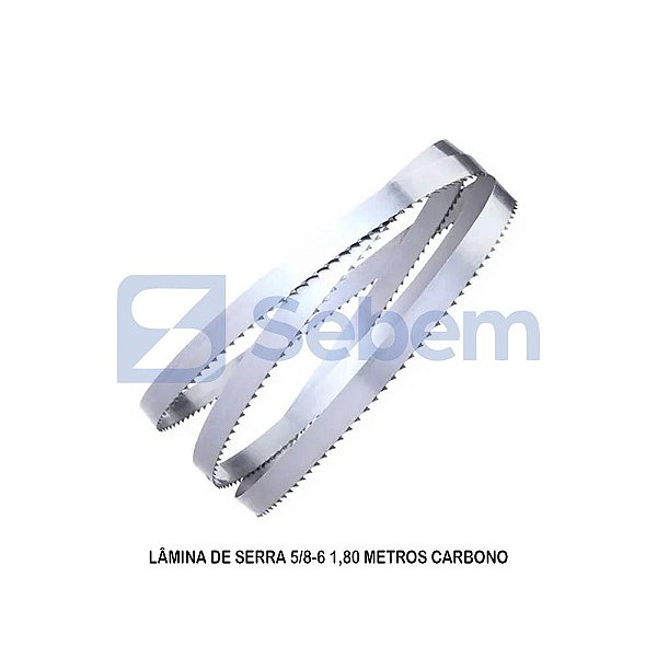 Lâmina de Máquina Serra Fita 1,80m Sebem Orignal