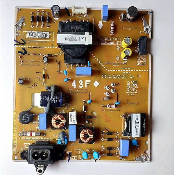 Placa Fonte LG 43Lk5750PSA