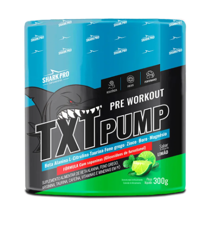 TXT PUMP - PRÉ TREINO 300G