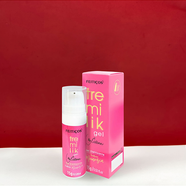 Tremilik | Excitante Vibrador Líquido sabor Morango com Chantily