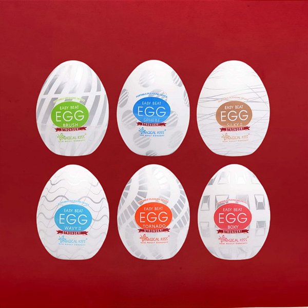 Egg Massageador Intimo Unissex | Sortido*