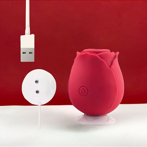 Rosa | Estimulador Clitoriano | Recarregavel