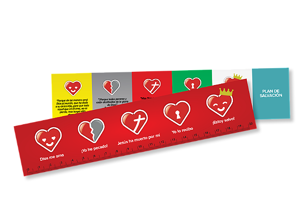 REGUA DE EVANGELISMO VERMELHA