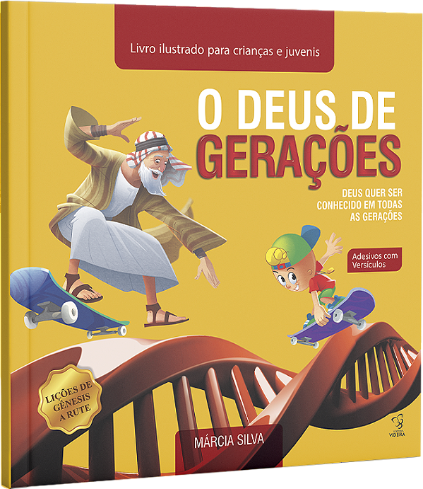 LIVRO ILUSTRADO - O DEUS DE GERAÇÕES