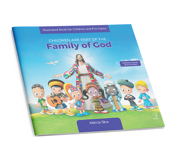 (INGLES) - LIVRO ILUSTRADO - A CRIANCA FAZ PARTE DA FAMILIA DE DEUS