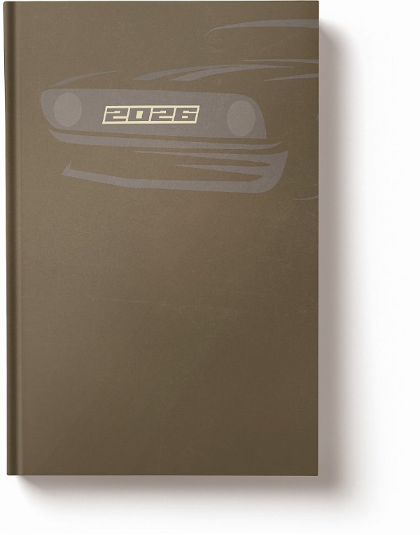 AGENDA MASCULINA 2026 - MARROM