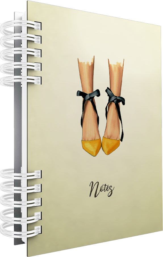 CADERNO DE ANOTACOES 2026 - ESPIRAL AMARELA