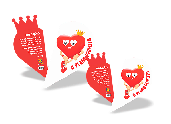 LIVRETO O PLANO PERFEITO-O AMADO CORAÇÃO - MENOR