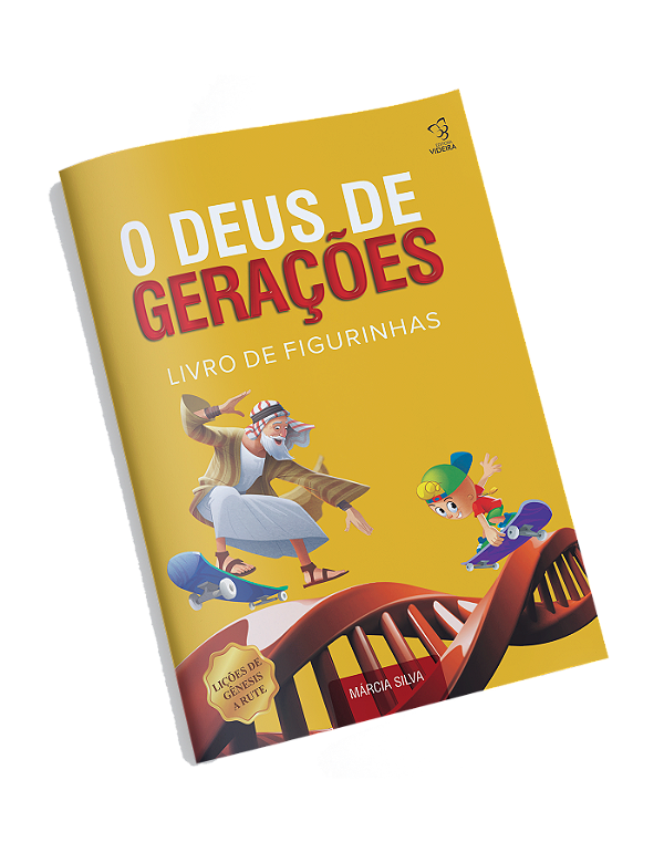 LIVRO DE VERSICULO E FIGURINHA - O DEUS DE GERACOES VOL 1