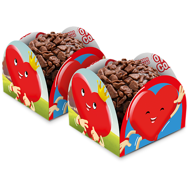 LINHA DE FESTA AMADO CORAÇÃO -  PORTA FORMINHA - CONTÉM 50 UND