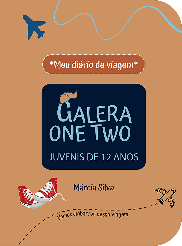 LIVRO - GALERA ONE TWO - DIÁRIO DE VIAGEM