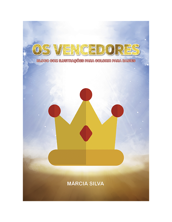 BLOCO DE COLORIR PARA BABIES - OS VENCEDORES