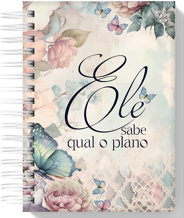 Planner Devocional - Ele Sabe o Plano