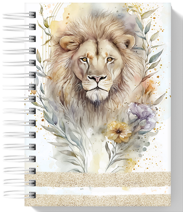 Planner Devocional - Leão Dourado