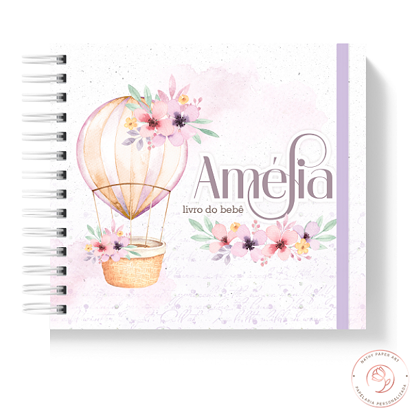 Livro do Bebê - Balão Menina