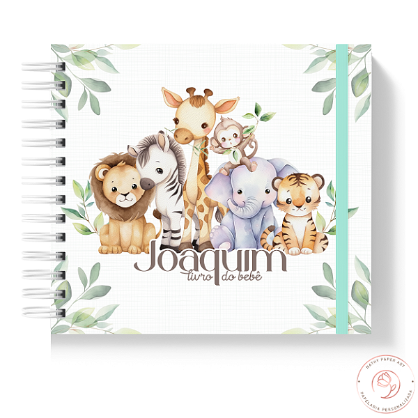 Livro do Bebê - Safari Verde