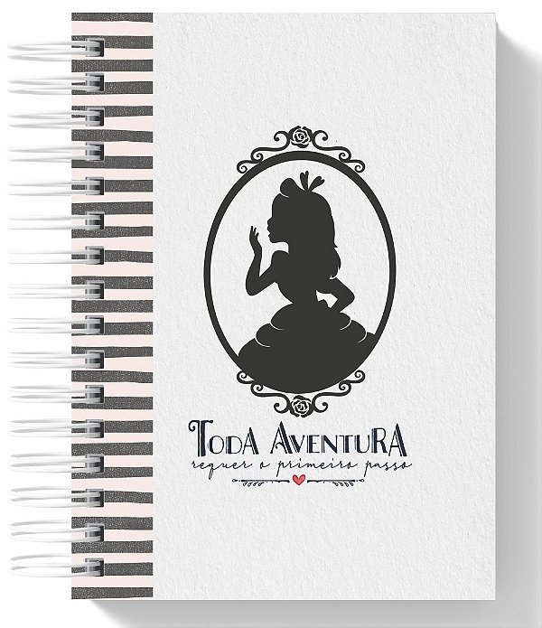 Caderno - Alice no País das Maravilhas 4