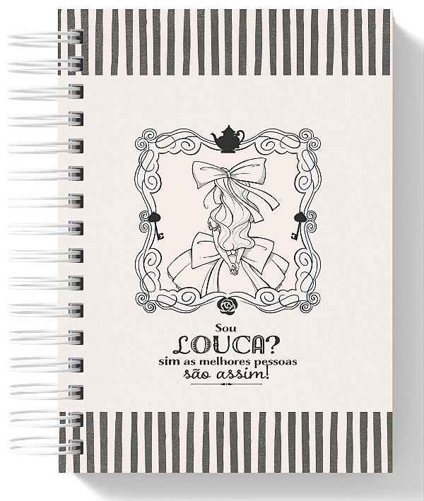 Caderno - Alice no País das Maravilhas 5