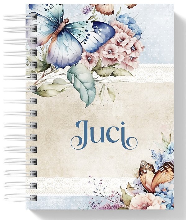 Caderno - Blue Butterfly 2