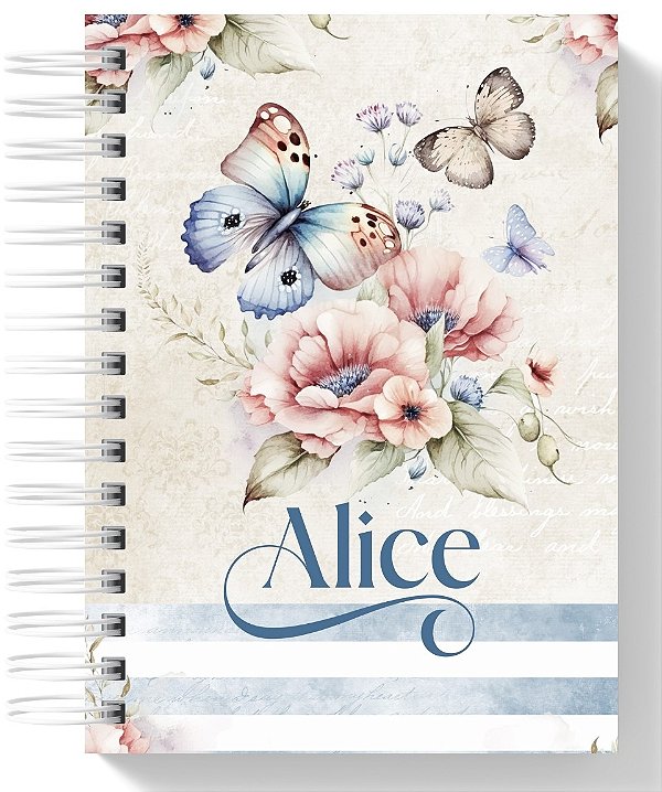 Caderno - Blue Butterfly 3