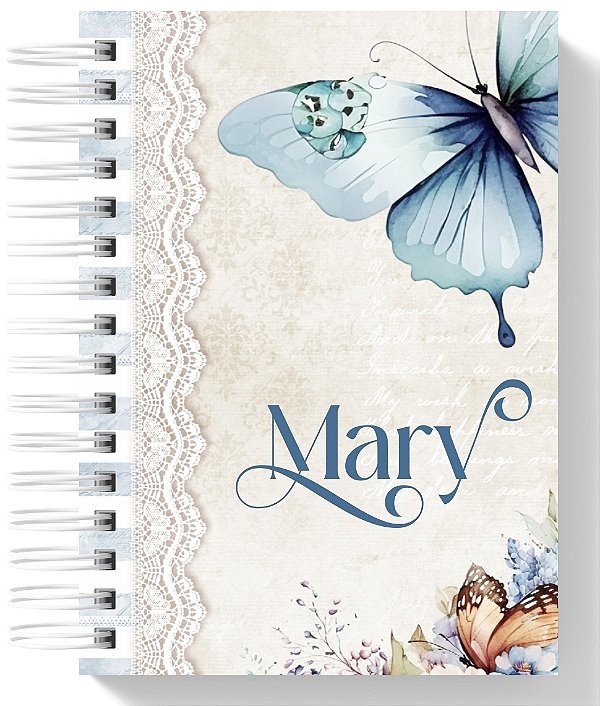 Caderno - Blue Butterfly 4