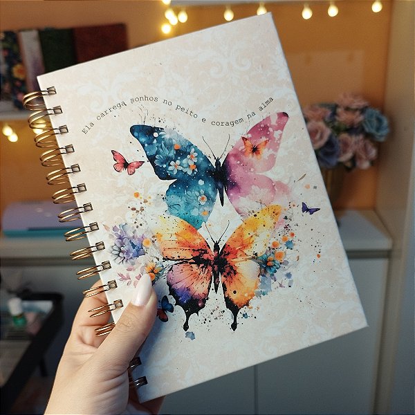 Caderno - Butterfly Colors 1