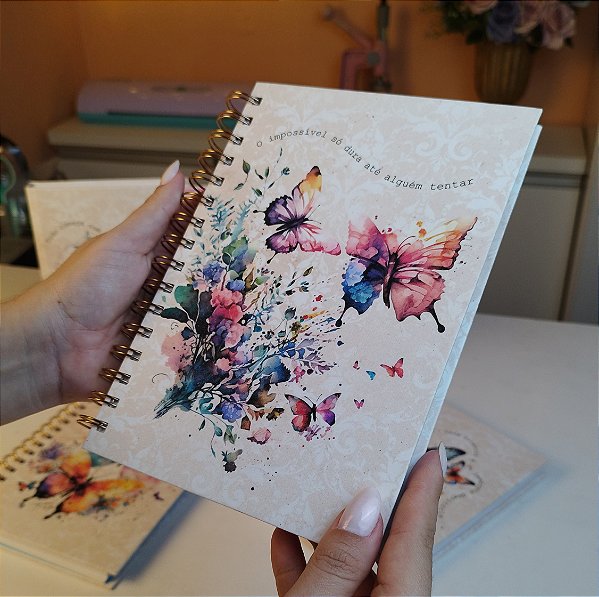 Caderno - Butterfly Colors 4