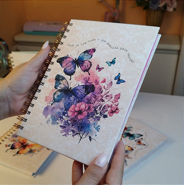 Caderno - Butterfly Colors 5
