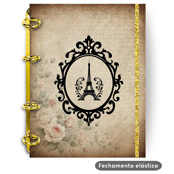 Fichário - Vintage (Paris)