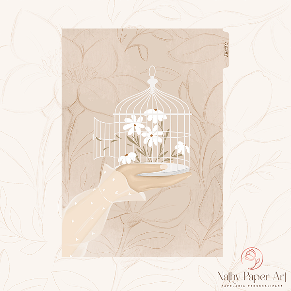 Divisórias Mensais Mulheres de Fé (iguais as do Planner)