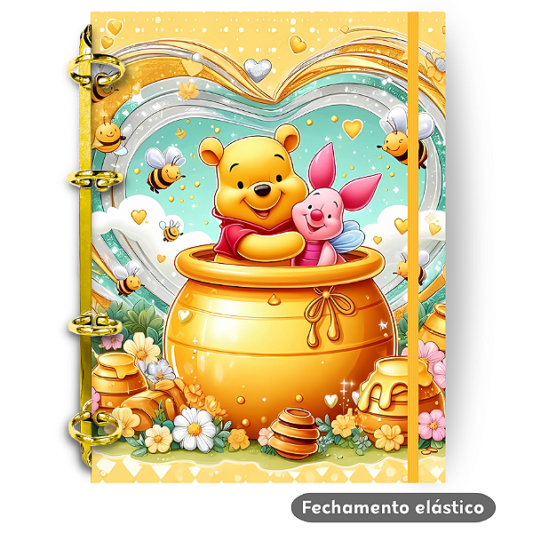 Fichário - Ursinho Pooh