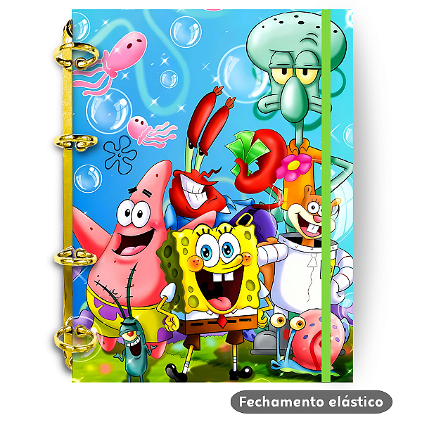 Fichário - Bob Esponja