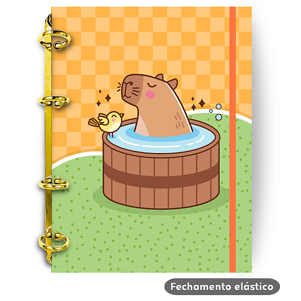 Fichário - Capivara (Banheira)
