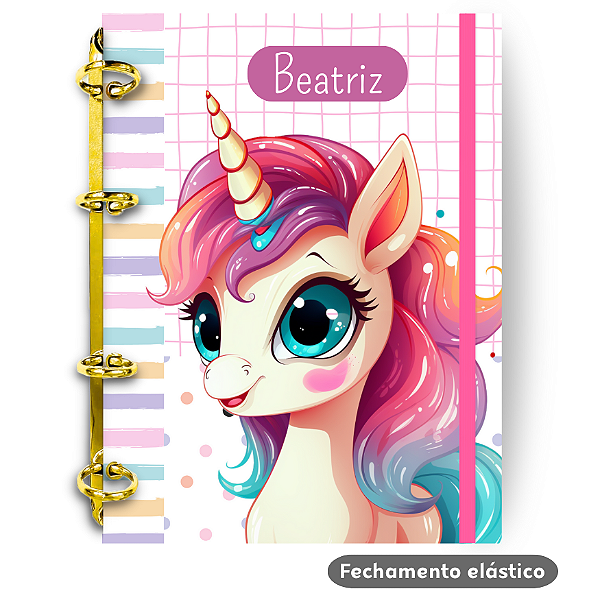 Fichário - Infantil Unicórnio