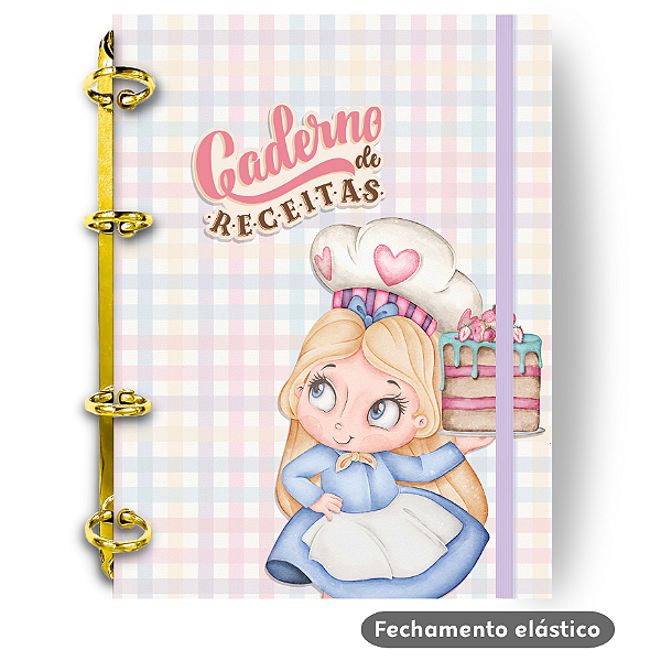 Fichário - Receitas Alice 3