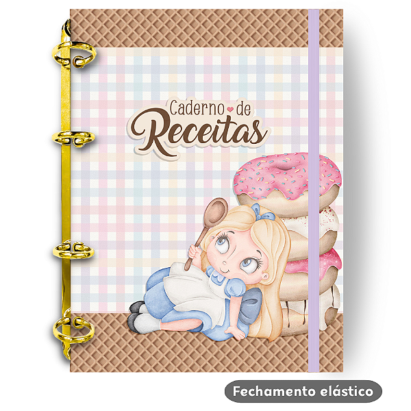 Fichário - Receitas Alice 6