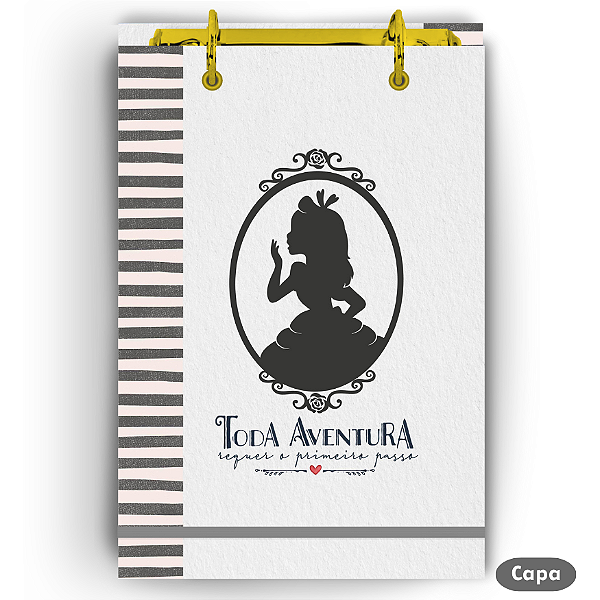 Bloco Fichário - Coleção Alice 4