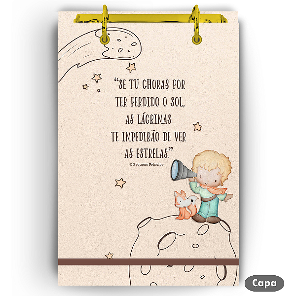 Bloco Fichário - Coleção Pequeno Príncipe 5
