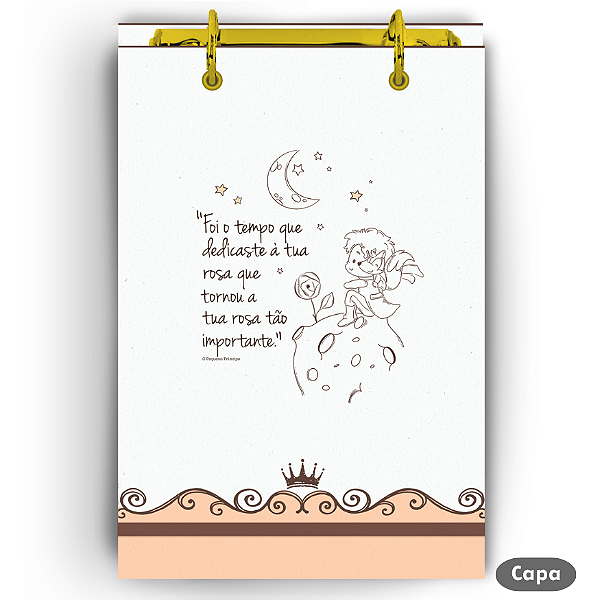 Bloco Fichário - Coleção Pequeno Príncipe 8