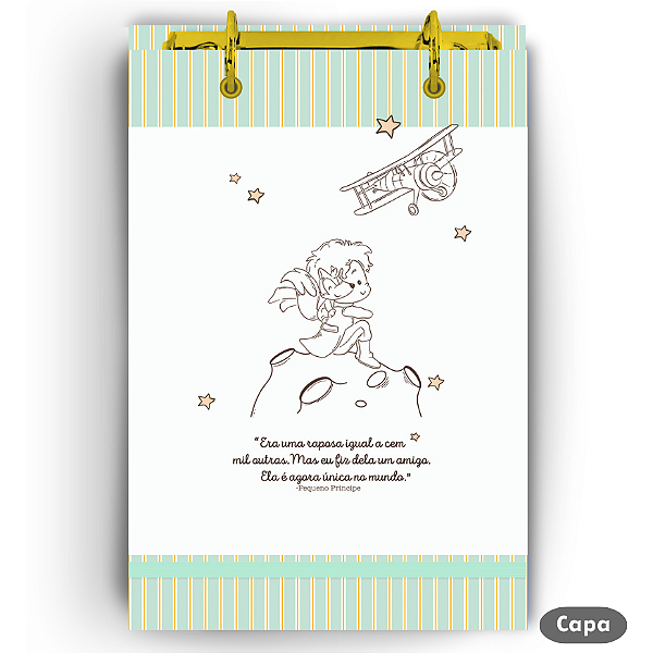 Bloco Fichário - Coleção Pequeno Príncipe 10
