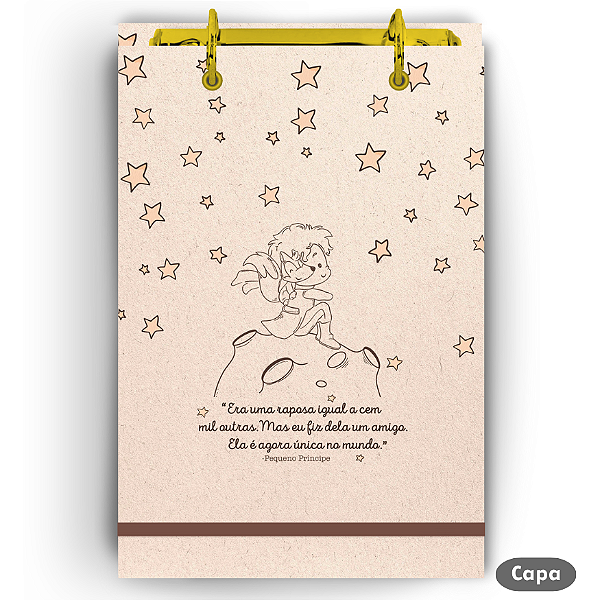Bloco Fichário - Coleção Pequeno Príncipe 11