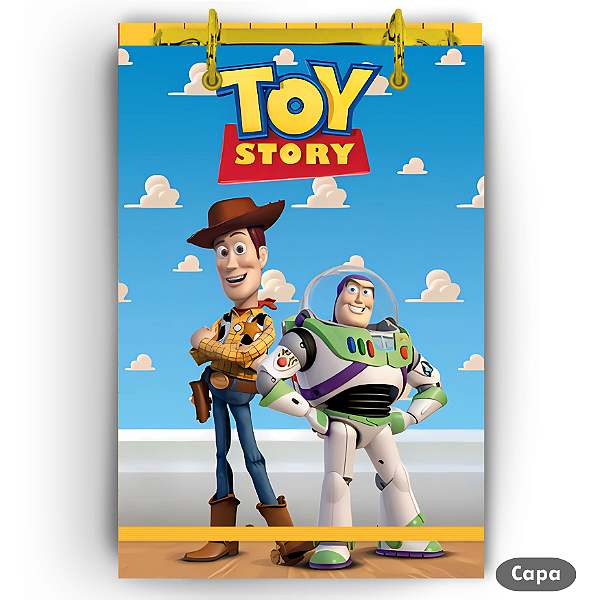 Bloco Fichário - Toy Story