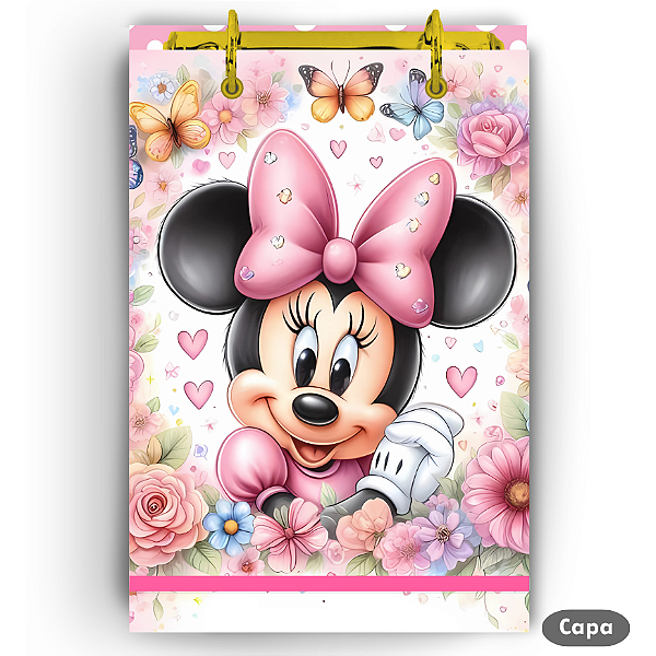 Bloco Fichário - Minnie