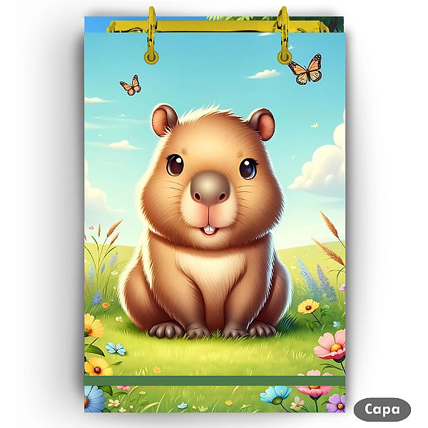 Bloco Fichário - Capivara Floresta