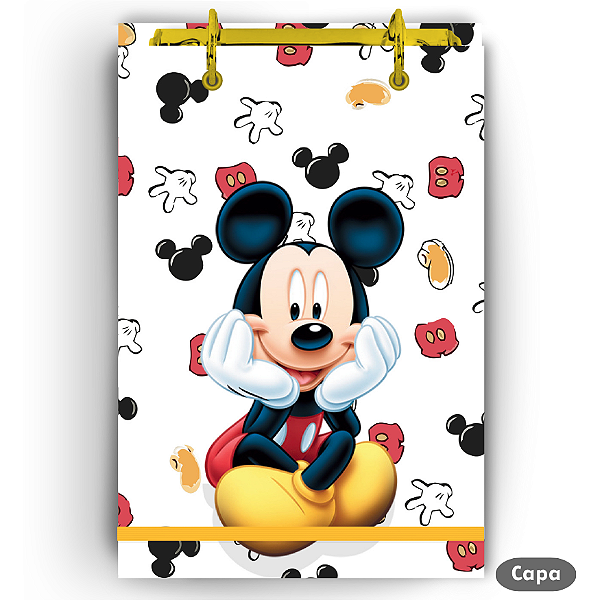 Bloco Fichário - Mickey 2