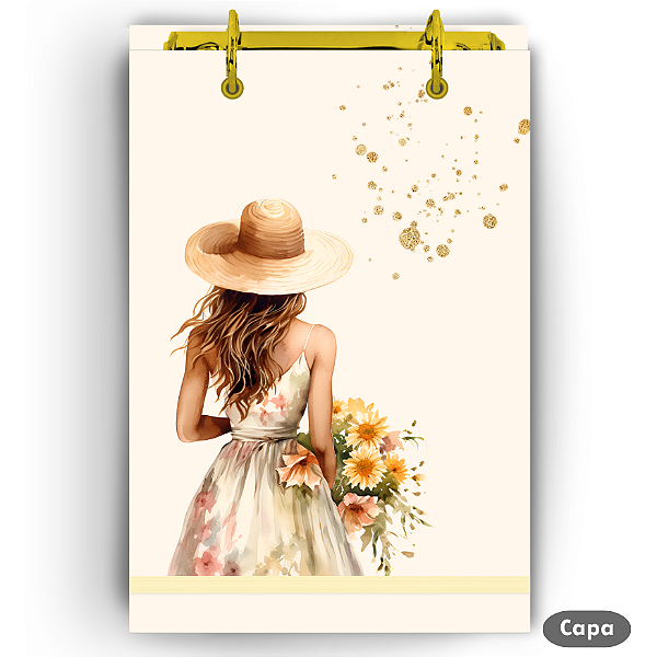 Bloco Fichário - Girl 5