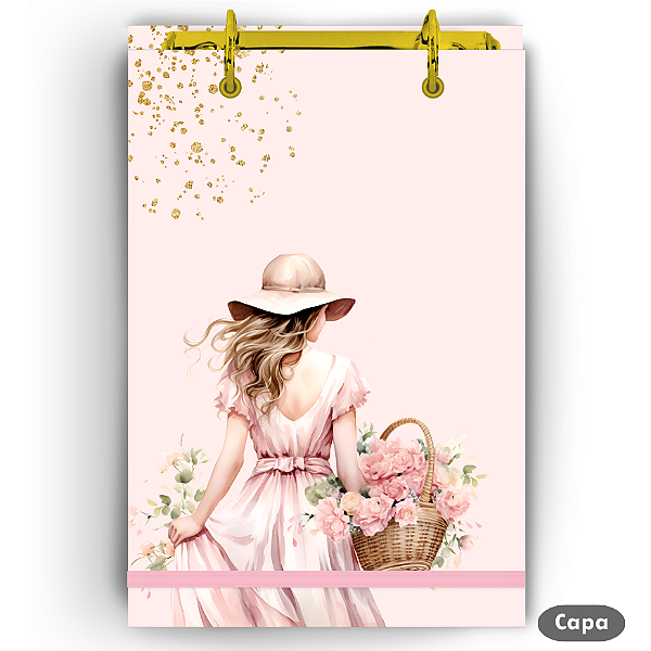 Bloco Fichário - Girl 7