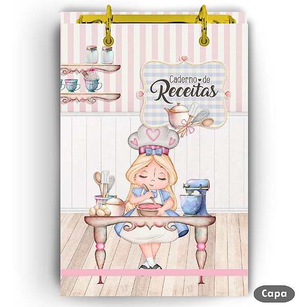 Bloco Fichário - Receitas Alice 5