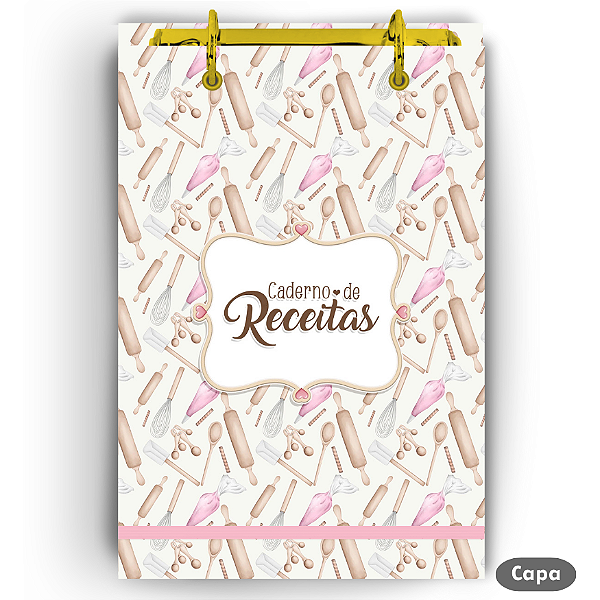 Bloco Fichário - Receitas 3